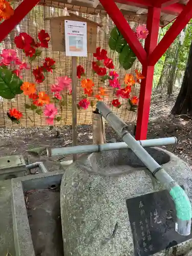 熊野神社の手水