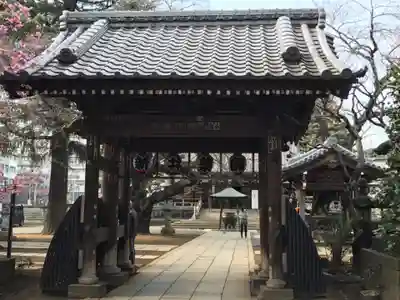新井薬師(梅照院)の山門・神門