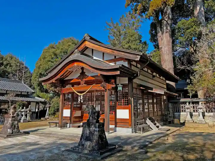 比自岐神社の本殿・本堂