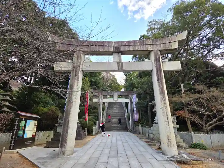 宮地嶽神社の鳥居