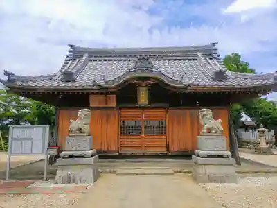 八幡神社の本殿・本堂