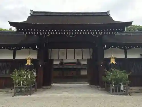 賀茂御祖神社（下鴨神社）の山門・神門