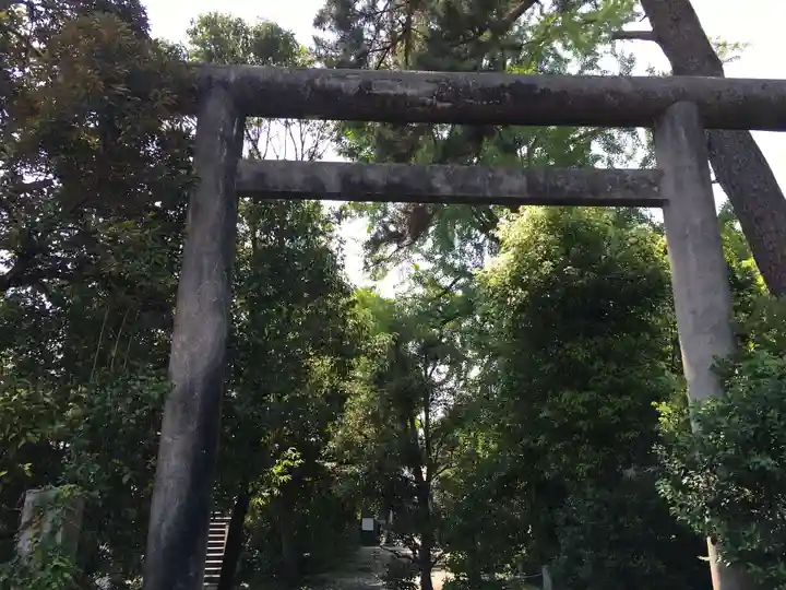 忍 諏訪神社・東照宮 の鳥居