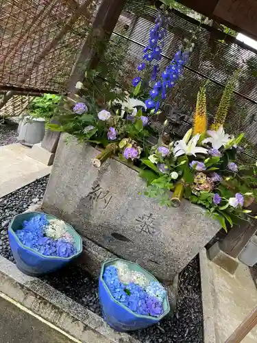 國魂神社の手水舎