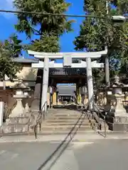 片埜神社の鳥居