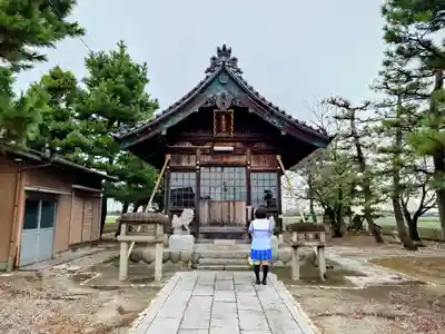 素盞烏社(桴場)の本殿・本堂