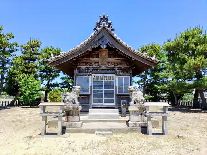 神明社(寛延)の本殿・本堂