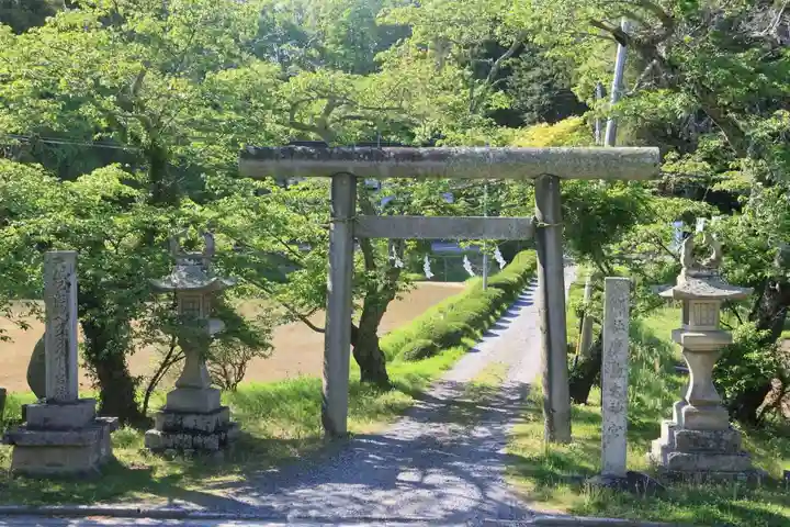鹿島大神宮の鳥居