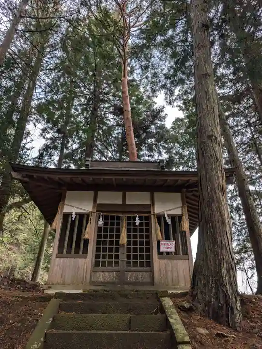 勝間白山社(長野県)