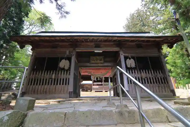 田村神社の山門・神門