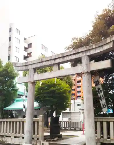 椙森神社の鳥居