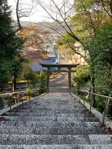 櫻田八幡宮の鳥居