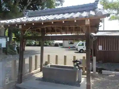 宝来山神社の手水舎