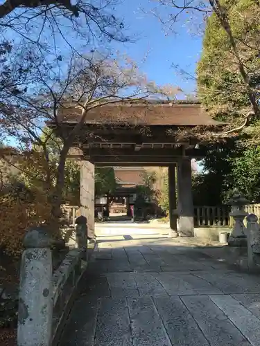 中山神社の山門