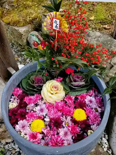 三春大神宮の手水