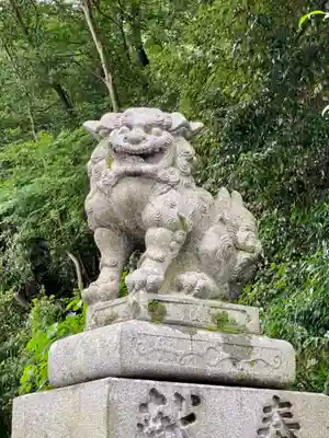 諸羽神社の狛犬