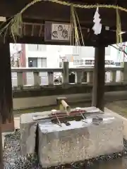 賀茂神社天満宮の手水