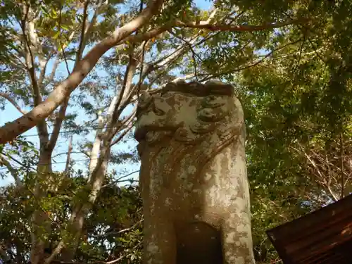 山崎忌部神社の狛犬