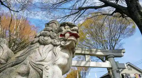 氷川神社の狛犬