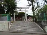 本郷氷川神社の鳥居