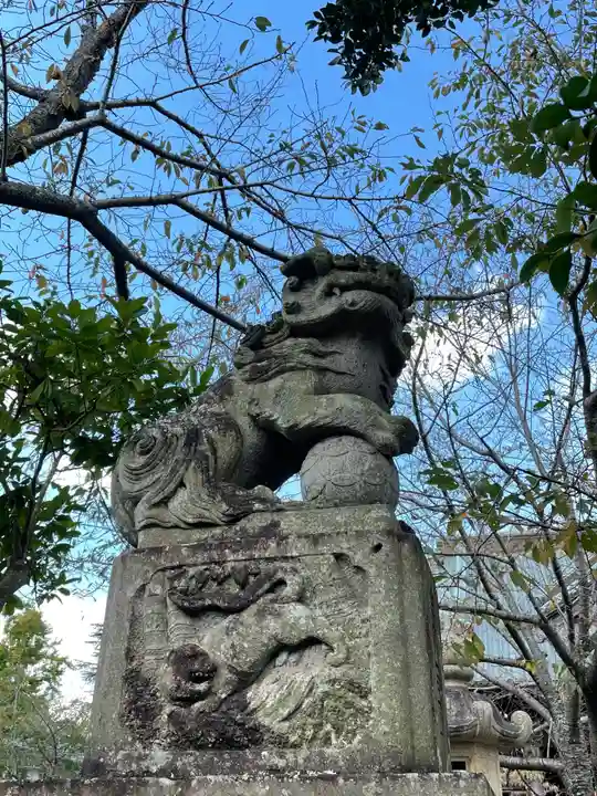 東勝寺宗吾霊堂の狛犬