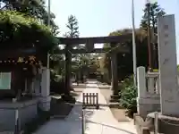 薭田神社の鳥居