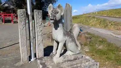 伊奈利神社の狛犬