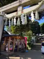 太子堂八幡神社の鳥居