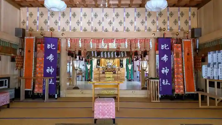 比布神社の本殿・本堂