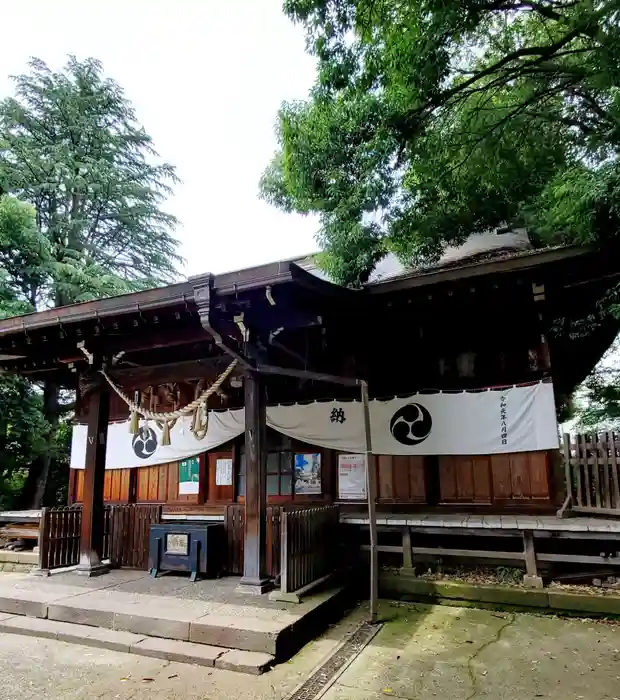 神明神社の本殿