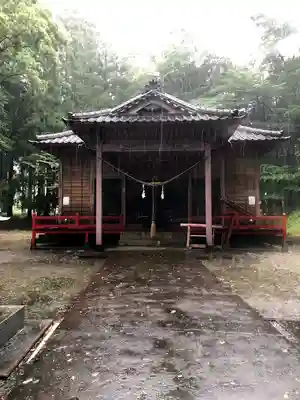 的野正八幡宮の本殿・本堂