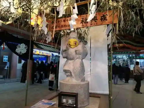堀川戎神社の像