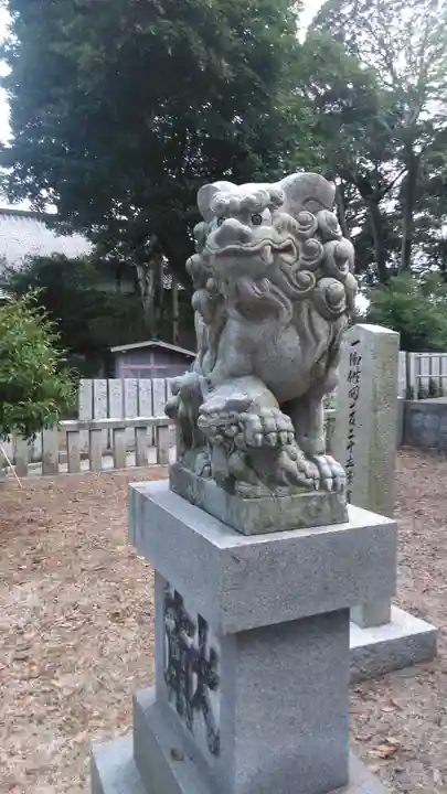 天疫神社の狛犬
