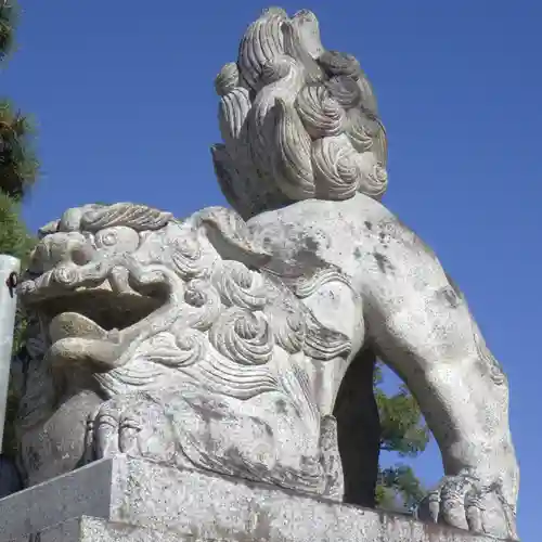 藤森神社の狛犬