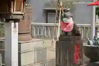 元郷氷川神社の狛犬