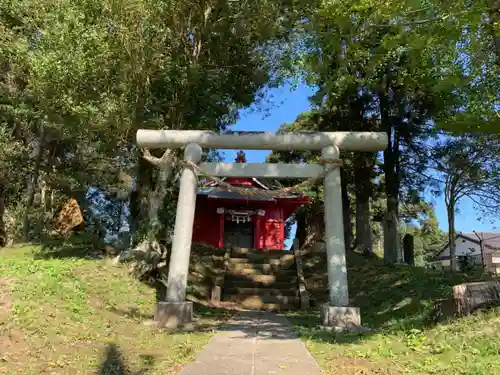 神明神社の鳥居