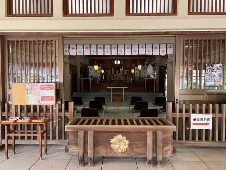 三重縣護國神社の本殿・本堂