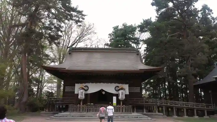 青森縣護國神社の本殿・本堂