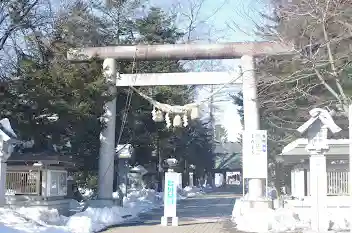 帯廣神社の鳥居