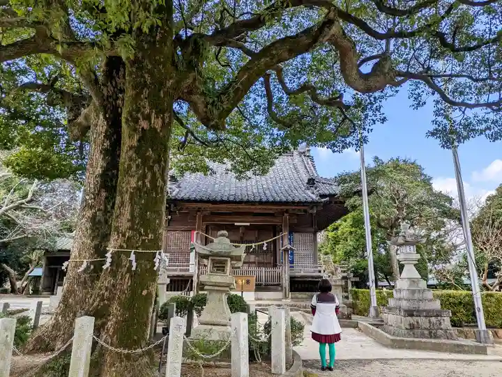 西神明神社の本殿・本堂