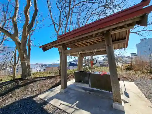 釧路一之宮 厳島神社の手水