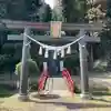 坪沼八幡神社の鳥居