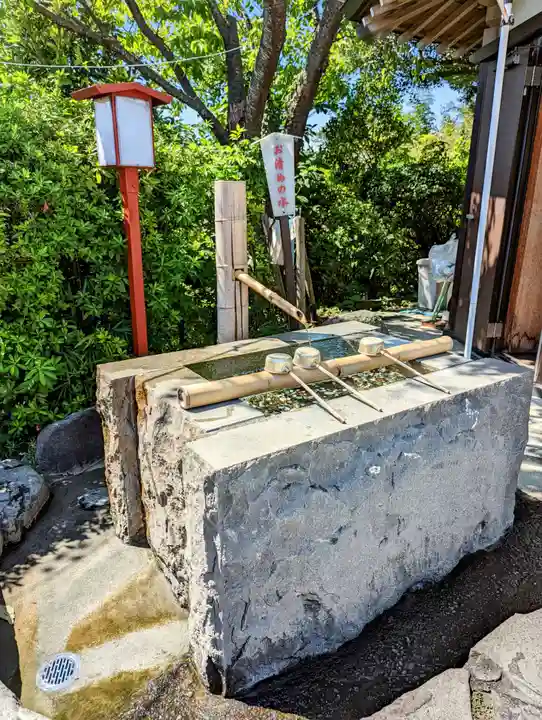 大船観音寺の手水舎