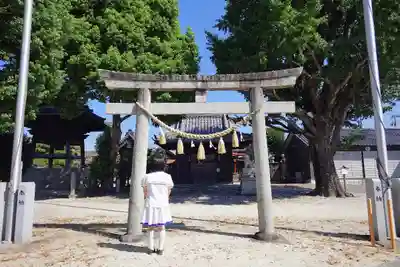 飛鳥神社の鳥居