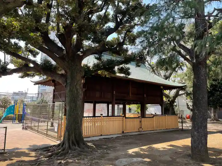 旗岡八幡神社の本殿・本堂