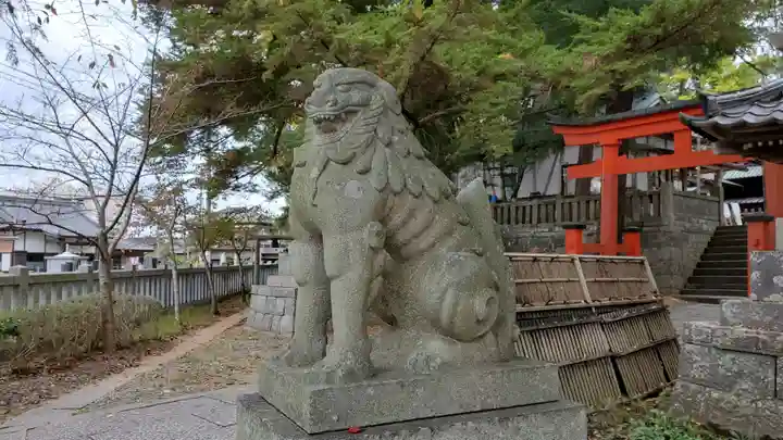 玉前神社の狛犬