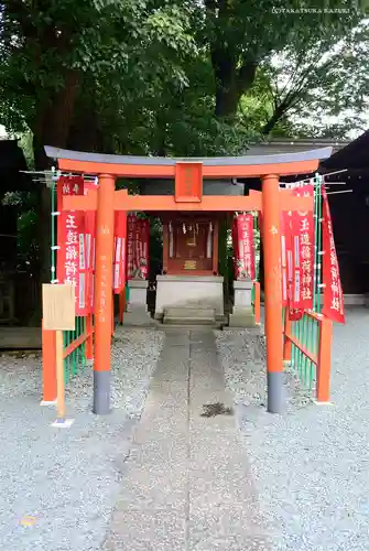 金王八幡宮の鳥居