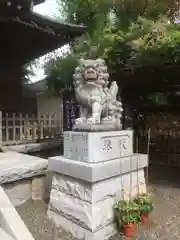 お三の宮日枝神社の狛犬