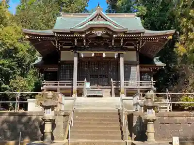 西八朔杉山神社の本殿・本堂