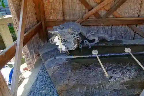 京都ゑびす神社の手水舎